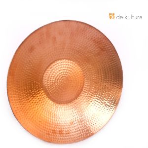 De Kulture Works Handmade Pure Copper Serving Plates and Platters
