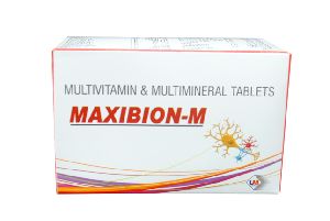 MAXIBION-M Multivitamin &amp;amp; Multimineral Tablets