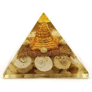 Gomti Chakra Orgone Pyramid