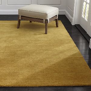 Hand Tufted Solid Woolen Carpet