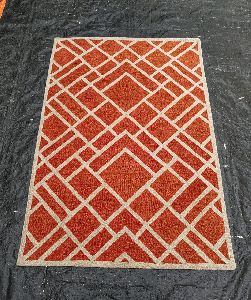 Handtufted wool carpet loop