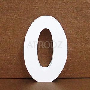 Solid Wood Standing Number Letters