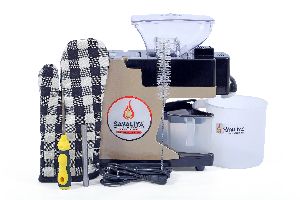 savaliya Oil Expeller Machine Si-801, Fully Automatic Oil Maker Machine, Small business oil press machine