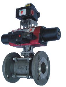 PNEUMATIC ACTUATED BALL VALVE