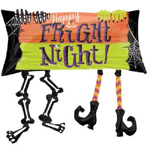 Happy Fright Night Foil Balloon