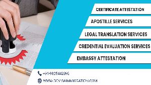 certificate attestation services