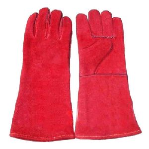 Industrial leather safety Hand Gloves