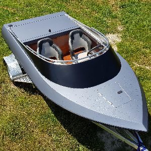 Kinocean 2-4 Person Aluminum Drifting Jet Inboard Motor Boats