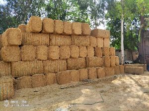 wheat straw bales