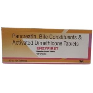 Pancreatin Bile Constituensts &amp;amp; Activated Dimethicone Tablets