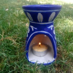 Blue Pottery Diffseur /T-Light Candle DTLC-002