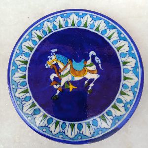 Blue Pottery Hot Plates