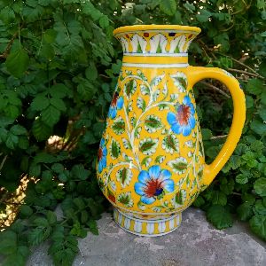 Blue Pottery Jug JU-001