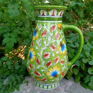 Blue Pottery Jug JU-008