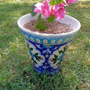 Blue Pottery Planter 00-5
