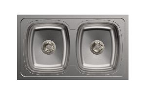 Elegance Double Bowl Stainless Steel Kitchen Sink