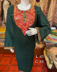 Unstitched Zari Work Embroidered Kashmiri Suit at best price in New Delhi-bdsngoinhaviet.com.vn