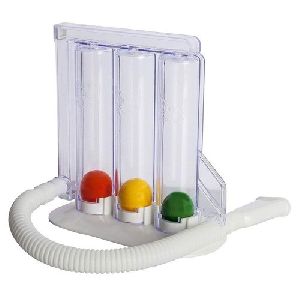 Three Ball Incentive Spirometer