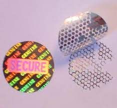 Honeycomb Hologram Sticker