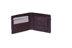 ESBEDA Coffee Brown Solid Two Fold Gents Wallet