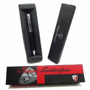 Tonino Lamborghini Black & Silver Pen