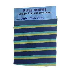 Striped Dyed Yarn Fabric