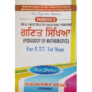 Pedagogy Mathematics Book
