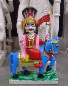 Marble Goga Ji Maharaj Statue