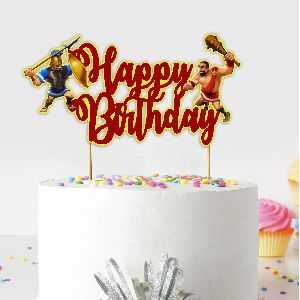 Age of Empire Happy Birthday Cake Topper