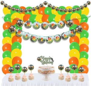 Mini Militia Doodle Army Birthday Decoration