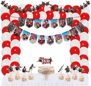 Modern Ops Action Shooter Birthday Decoration