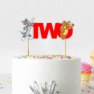 Tom and Jerry Two Cake Topper