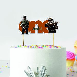 World War one Cake Topper