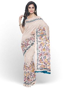 Blue Tota Maina Saree