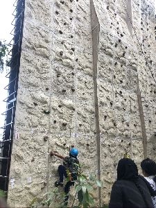 Outdoor Climbing Wall
