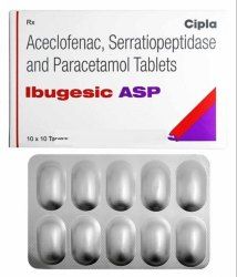 Aceclofenac Serratiopeptidase Paracetamol Tablet