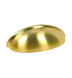 214 Brass Drawer Cup Pull