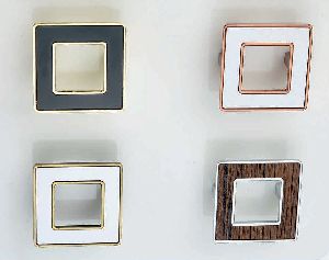 2 Square Fancy Drawer Knobs