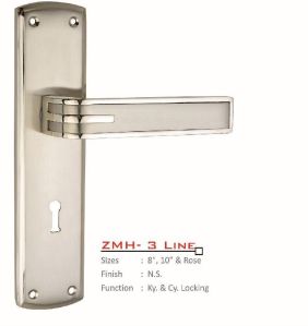 ZMH-3 Line Zinc Alloy Mortise Handle