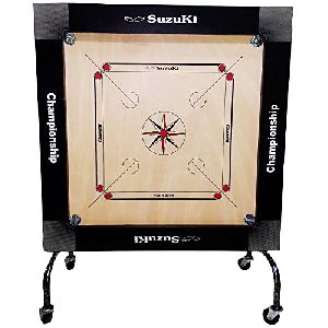 Championship Model Carrom Board with Wheel