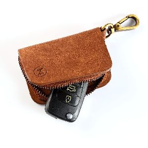 MANOGYA Brown Premium Custom Key Case