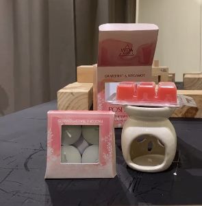 Aromatherapy Ceramic Burner Gift Set