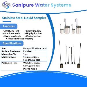 Stainless Steel Liquid Sampler