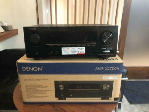 Denon AVR-X2700H 8K Ultra HD 7.2 Channel (95 Watt X 7) AV Receiver 2020 Model - Built for Gaming, Mu