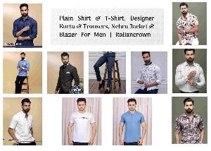 Mens Clothing: Shirts &amp;amp; T-Shirts, Designer Kurta &amp;amp; Trousers - Italiancrown