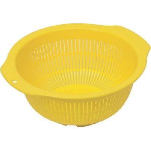 Yellow Plastic Colander