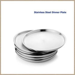 Stainless Steel Dinner Plate