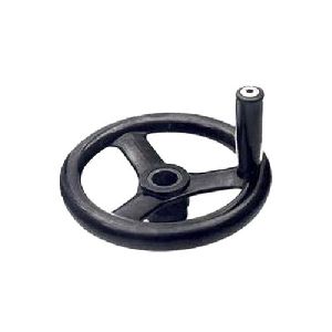 Round Hand Wheel, Color : Black