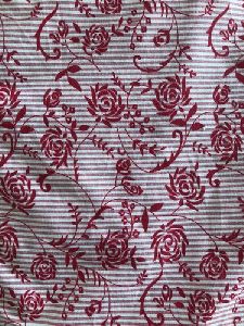Flower Print Cotton Fabric