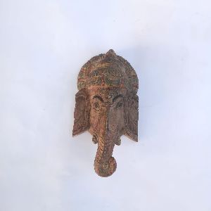 Heritage India Wooden foce Mask Wall Hanging  FMW-005